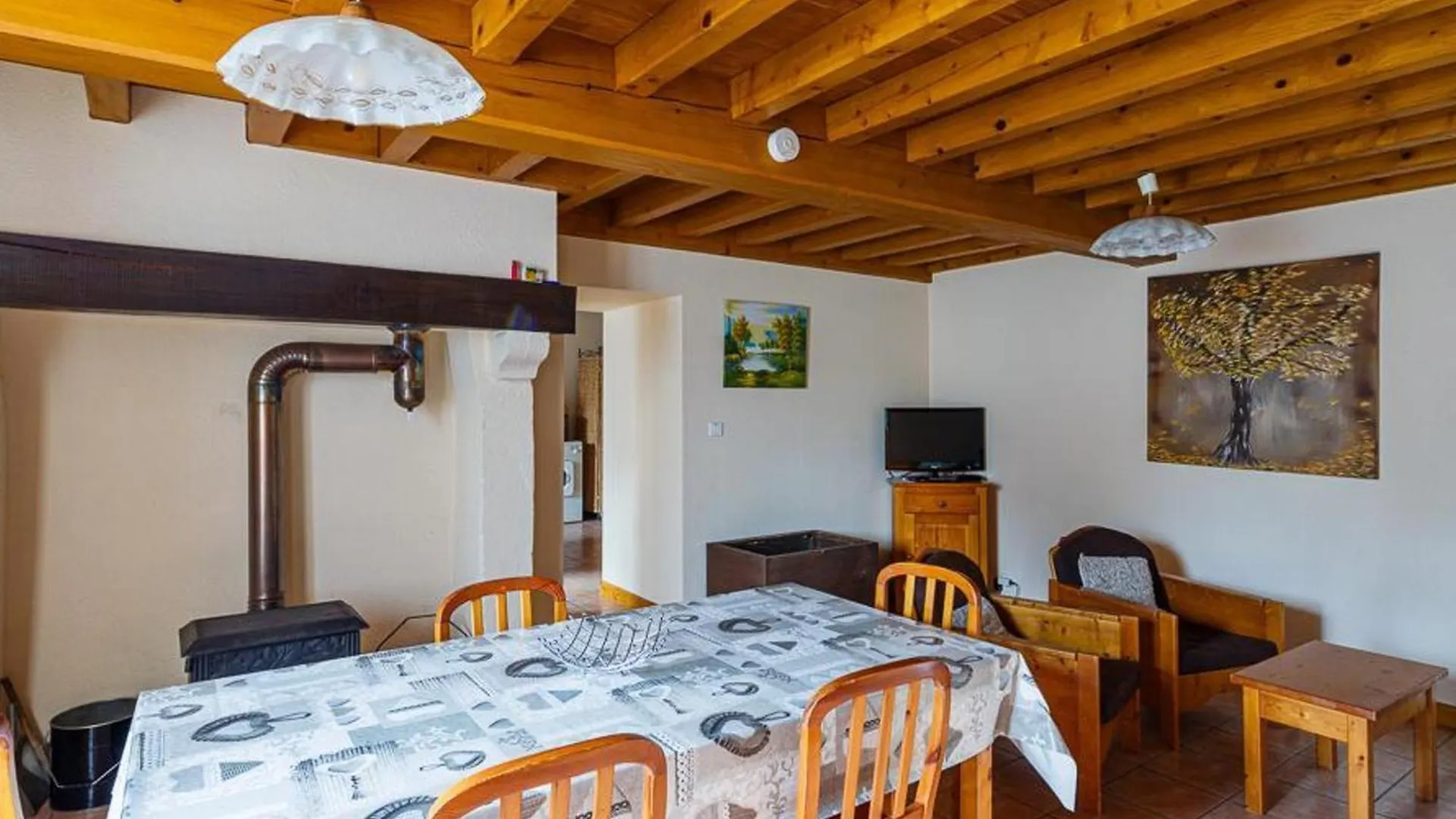 Gite Au Calme Avec Terrasse, Cheminee Et Peche A Proximite, Animaux Acceptes. - Fr-1-496-225 Les Salles Γαλλία